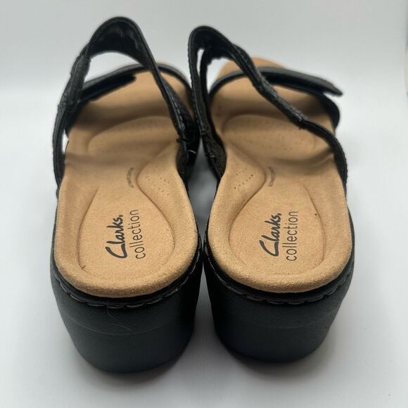 Clarks Merliah Coral Sandal 9 BLACK - Picture 4 of 8